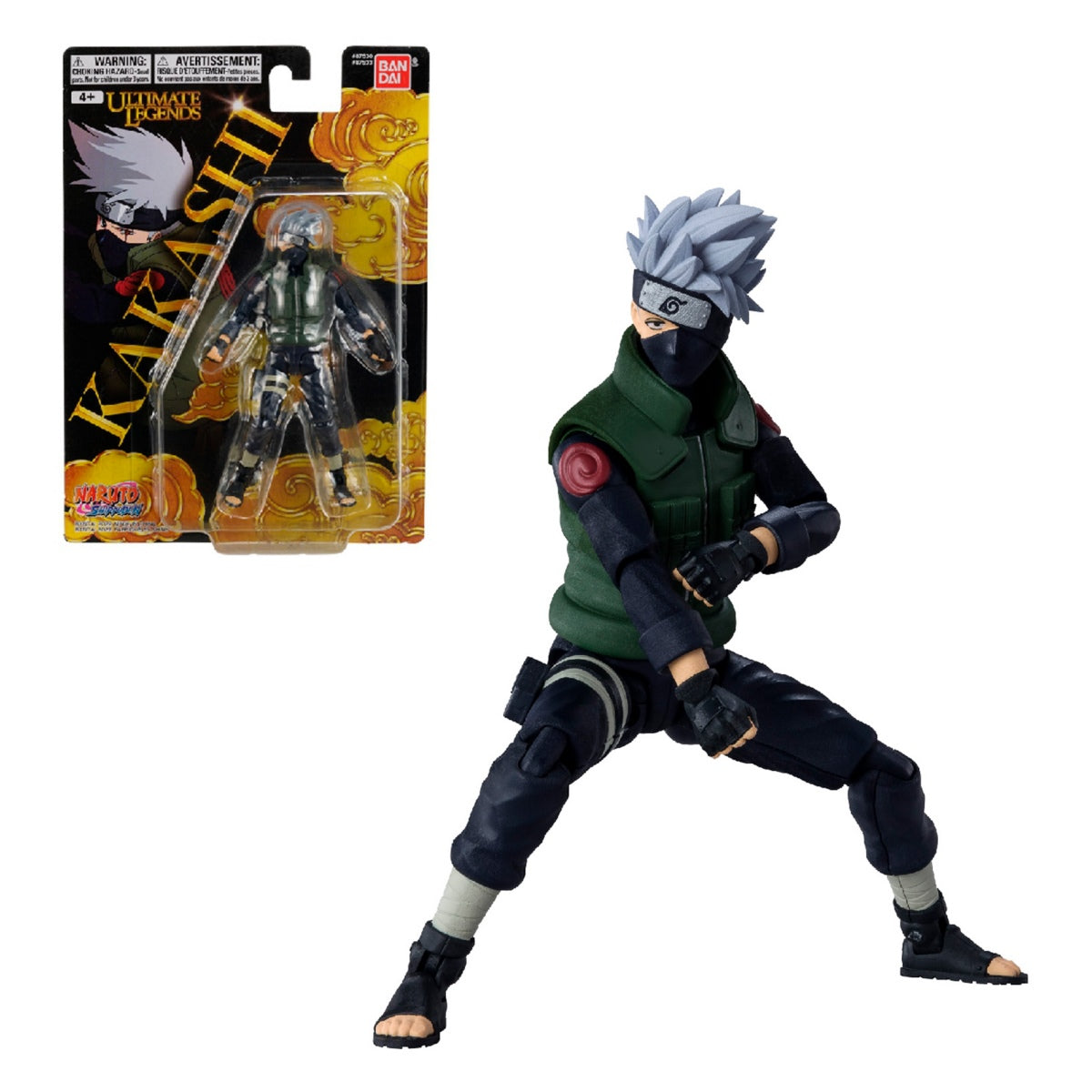 Figura Naruto 13 Cms - Hatake Kakashi